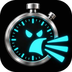 L’icona di Shout Clock: un cronometro che grida
